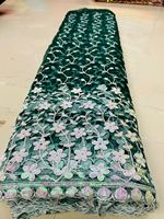 Tissu en filet à sequins arc-en-ciel de qualité standard pour la confection de robes de soirée, provenant d'un fournisseur indien au prix d'exportation