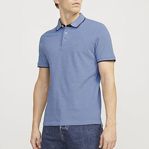 Camisa de Hombre de Manga Corta con Botones, 100% Algodón, Antiarrugas - Product Image 6