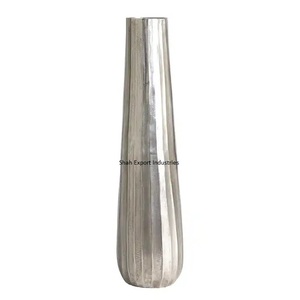 Floreros grandes de Metal chapado en oro, diseño moderno y clásico, Juego de 3 piezas para decoración del hogar y la boda, artesanías - Product Image 5
