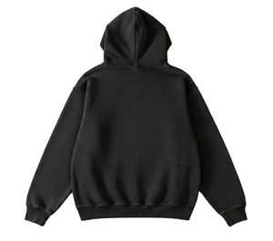 Sudadera con Capucha Estampada con Logotipo Personalizado SIN Pedido Mínimo, Sudadera de Felpa Gruesa 100% Algodón para Ropa Urbana - Product Image 2