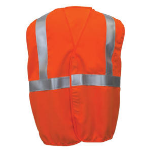 100% Polyester Vestes Vêtements De Travail Haute Visibilité Veste De Sécurité Réfléchissante Avec Poches Et Fermeture Éclair Logo Personnalisé Gilets De Sécurité - Product Image 5
