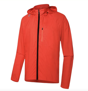 Mens <b>Summer</b> Waterproof Skin <b>Jacket</b> Lightweight Windbreaker <b>for</b> Running & Outdoor <b>Sports</b> - Product Image 3