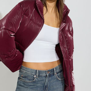 Blouson matelassé pour femme à bas prix Fabriqué au Pakistan 2025 Fabrication en usine Nouvelle arrivée Blouson matelassé pour femme Fabriqué au Pakistan - Product Image 3