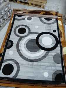 Alfombras Turcas Modernas de Polipropileno Jacquard Tejidas a Máquina, con Respaldo de Yute de Alta Calidad, Resistentes a las Manchas y de Pelo Alto - Product Image 3