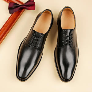 Chaussures en cuir respirantes pour le travail quotidien en été avec semelle en caoutchouc - Product Image 4