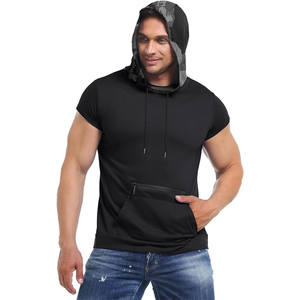 Camiseta sin mangas de algodón para hombre, chaleco interior para actividad física, camiseta sin mangas para deportes de alto rendimiento y gimnasio. - Product Image 1
