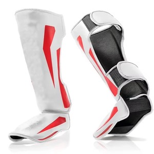 Protège-tibias légers Matériaux respirants durables Rembourrage renforcé Sangles sécurisées pour une protection sécurisée Conçu pour - Product Image 1