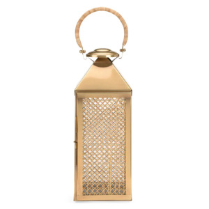 เชิงเทียนโลหะสีทองสไตล์โมรอคโค่โคมไฟขนาดมาตรฐานสำหรับตกแต่งบ้านเชิงเทียนและโคมไฟโลหะ - Product Image 3