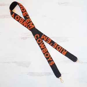 Gameday Chic brillante apariencia elegante cinturón con cuentas correas de monedero para la declaración de moda universitaria - Product Image 5