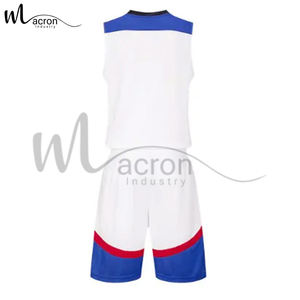 Bon fournisseur, 100% polyester, nouvelle arrivée, vêtements pour adultes, séchage rapide, respirant, vêtements de sport unisexes pour l'extérieur, uniforme de basket-ball pour équipe - Product Image 6