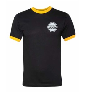 T-shirts Ringer pour hommes-Chemise à col à manches courtes pour hommes S - 4XL T Shirt - Product Image 6