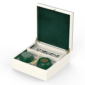 Decoraciones de Ramadán en Tendencia 2026, Juego de Quemadores de Incienso de Madera de Alta Calidad con Nuevo Diseño, Caja de Almacenamiento de Oud para Regalos de Eid al por Mayor - Product Image 1