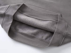 Sudaderas Lisas al por Mayor, Sudaderas con Peso de 400-500 GSM, Sudadera Extra Grande, Sudadera con Hombros Caídos, Conjunto de Sudaderas Pesadas - Product Image 4