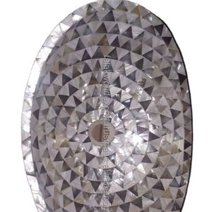 Fregadero de lavabo de nácar hecho a mano de lujo de concha Natural para baño, tocador, fácil de limpiar, diseño moderno para el hogar, superventas - Product Image 1