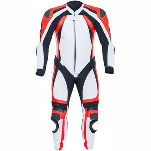 Combinaison de moto de style dernier cri, combinaison de course en cuir personnalisée pour moto, combinaison de course pour motard, combinaison de moto - Product Image 2