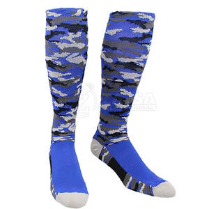 Nouveauté, chaussettes de baseball en tricot d'automne avec logo personnalisé imprimé, en vente, chaussettes de baseball de bonne qualité, faible MOQ - Product Image 5