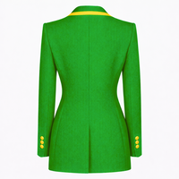 Blazer d'affaires à double boutonnage Chi Eta Phi, veste de smoking pour femme, coupe moderne, revers en pointe, sur mesure, de qualité supérieure