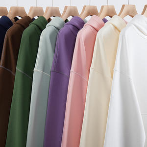 Venta al por mayor 500 Gsm Cotton Hoody Custom Hoodies Pullover Mens Oversized Heavyweight Hoodies - Product Image 1