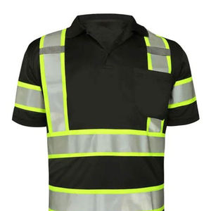 Polo de travail de sécurité haute visibilité en gros, chemise de sécurité de protection de construction haute visibilité pour une protection maximale - Product Image 5