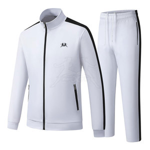 Chándal deportivo clásico con cremallera para Fitness y Jogging Chándal deportivo ligero con tela elástica para mayor comodidad - Product Image 1