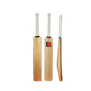 Pro Impact Tennis Ball Cricket Bat Durable Rubber Sleeve Grip & Full Size Cricket Bat