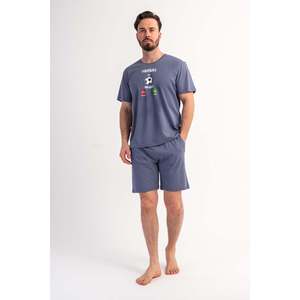 CEPLI ERKEK P.SUPREM XXL BATTAL O YAKA KISA KOL SORT TAKIM - สีฟูม - สีฟูม - Product Image 4