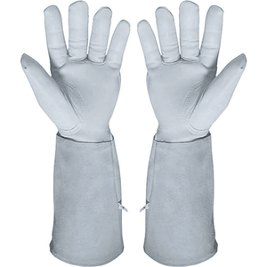 Gants de soudage TIG en cuir fendu avec paume pleine OEM, imperméables, résistants à la chaleur, antidérapants, gants de sécurité pour travaux de soudeur - Product Image 2