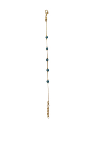 Pulsera de Cuentas de Acero Inoxidable con Incrustaciones de Circonita DAFNI BIG PAZAR - Regalo Moderno para el Día de la Madre/Del Padre o San Valentín - Product Image 3