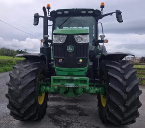 2018 para Johhn para DDeere 6195r Autoquad TLS 5500hrs suspensión de cabina 4WD rueda Tractor 40hp potencia nominal motor bomba caja de cambios núcleo - Product Image 4