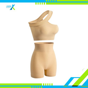 Soutien-gorge de sport taille haute pour femme et leggings côtelés Flex Aura ensemble de yoga sans couture tenue de sport d'entraînement deux pièces - Product Image 5