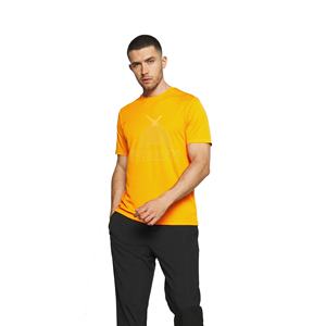 Ropa de gimnasio Camiseta deportiva para hombre Camiseta de gimnasio Logotipo personalizado Venta al por mayor Poliéster Algodón Entrenamiento deportivo Correr Fitness Camiseta Ringer - Product Image 1