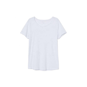 Personalizado precio al por mayor 100 algodón hombres ropa más tamaño hombres camisetas blancas camiseta hombro caído camiseta - Product Image 3