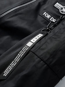 Blouson aviateur de haute qualité pour hommes avec col montant Mode hivernale-Dernier modèle Vente en ligne à prix réduit - Product Image 3