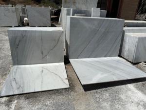 Blanco Natural Pisos De Marmol Piedra Mármol Blanco Grande Mármol Blanco Calcita Mármol Pulido Mármol Esmaltado Piedra Losa Azulejos de pared - Product Image 5