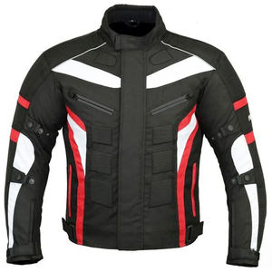 Vestes de moto pour hommes personnalisées, en Cordura, imperméables, coupe-vent, vêtements de sport, grandes tailles - Product Image 1