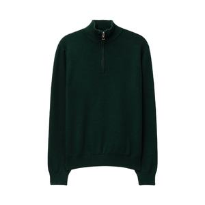 Quarter <b>Zip</b> <b>up</b> Pullover Turtleneck Long Sleeve Top Custom Quality Lightweight Sweatshirt Best Outdoor <b>Men</b> Sweatshirt - Product Image 1
