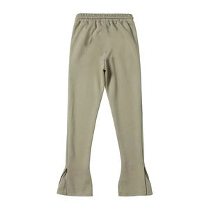 กางเกงวอร์มขาบานสำหรับผู้ชายชุดวอร์มปักลายโลโก้ผ้าเฟรนช์เทอร์รี่ตามสั่ง - Product Image 2