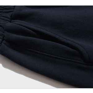 Pantalones cortos deportivos informales de cintura media para hombre, de secado rápido, transpirables, impermeables, patrón sólido con cintura elástica, servicio OEM disponible - Product Image 1