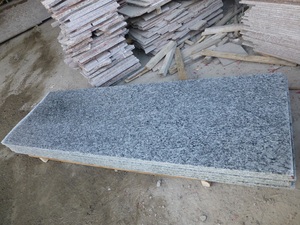 หินธรรมชาติสีเงินหินแกรนิตสีขาวหินแกรนิตคลื่นสีขาวสเปรย์หินแกรนิตสีขาวสำหรับห้องครัวโต๊ะเครื่องแป้งเคาน์เตอร์ท็อปกระเบื้อง - Product Image 4