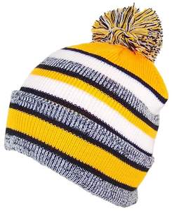 Bonnet en acrylique rayé - Product Image 2