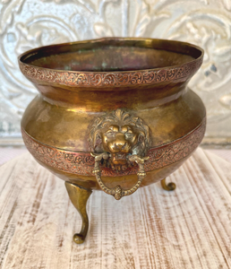 <b>Metal</b> <b>garden</b> Flower Pot in Copper antique Finished Hammered Design flower Planter in good price Direct from Manufacturer - Product Image 4