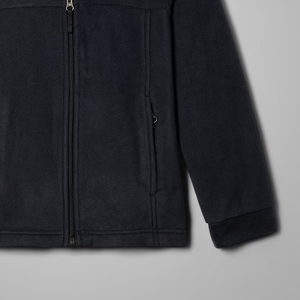 Sudadera con Cierre de Cremallera para Niños, Diseño Informal con Bolsillos Laterales, Sudadera de Color Sólido, Material de Felpa con Logotipo Personalizado 2026 - Product Image 3