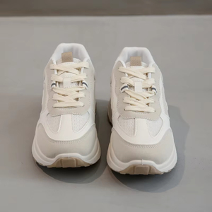 Haute qualité nouveau Design moche mignon grands yeux tête ronde blanc toile supérieure EVA semelle extérieure polyvalent décontracté sport chaussures de marche - Product Image 4