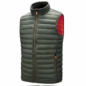 Gilet matelassé léger personnalisé 2025, veste en toile respirante, style formel long, logo, nouveau design pour vêtements d'extérieur, vente en gros - Product Image 1