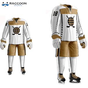 Manufacture Design Ice Hockey Uniform Printing Sport Wear Uniform Set Reasonable Price - Product Image 5