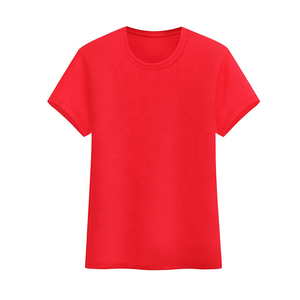 T-shirt en coton de haute qualité pour femmes, imprimé sur mesure, motif uni élégant, avec épaulettes, respirant, style décontracté, vente en gros Chine - Product Image 2