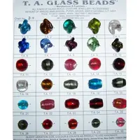 Beadsn Fashion Tumbled Glasperlen Aquamarin für DIY Schmuck herstellung, Perlen, Kunst und