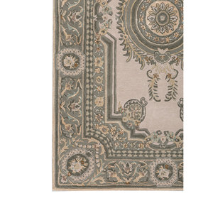 พรมขนสัตว์และวิสโคสทอมือลาย Kora Ivory หนา 10 มม. ลายแบบนามธรรม สำหรับใช้ในบ้าน-Top-179 พรมห้องนั่งเล่นสำหรับทางเดิน - Product Image 4