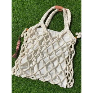 Macrame Women's Fashionable <b>Bag</b> for Girls Woman, <b>Mini</b> Vintage <b>Crossbody</b> <b>Bag</b>, Trendy <b>Bags</b> for Girls OEM Made in Vietnam - Product Image 1