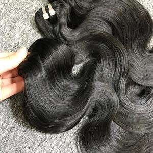 100% cheveux vierges vietnamiens texture de vague de corps extensions de tissage de cheveux pas d'étirement pas de volants qualité supérieure 100g faisceaux - Product Image 5